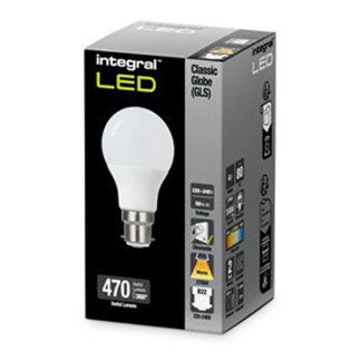 Integral Led lamp B22 | Peer | Integral (4.2W, 470lm, 2700K, Dimbaar) ILGLSB22DC020 K170204037 - 2