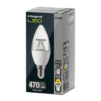 Integral Led lamp E14 | Kaars | Integral (3.4W, 470lm, 2700K) ILCANDE14NC034 ILCANDE14NC067 K170204042 - 2