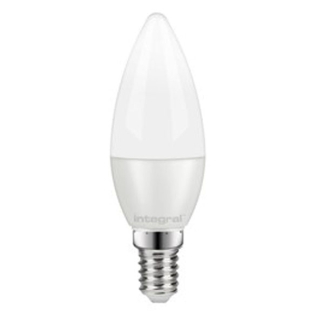 Integral Led lamp E14 | Kaars | Integral (4.2W, 470lm, 2700K, Dimbaar) ILCANDE14DC024 K170204047