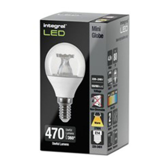 Integral Led lamp E14 | Kogel | Integral (4.9W, 470lm, 2700K) ILGOLFE14NC012 K170204053 - 2