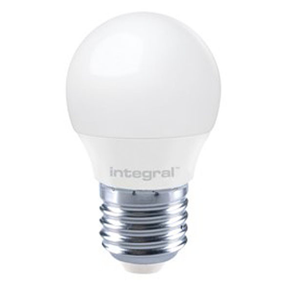 Integral Led lamp E27 | Kogel | Integral (4.2W, 470lm, 2700K, Dimbaar) ILGOLFE27DC043 K170204059 - 1