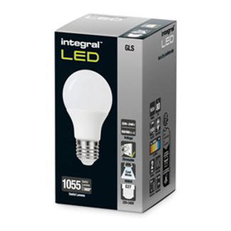 Integral Led lamp E27 | Peer | Integral (10.5W, 1055lm, 4000K, Dimbaar) ILGLSE27DE161 K170204035 - 2