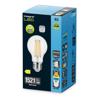 Integral Led lamp E27 | Peer | Integral (11W, 1521lm, 2700K, Dimbaar) ILGLSE27DC122 K170203989 - 2