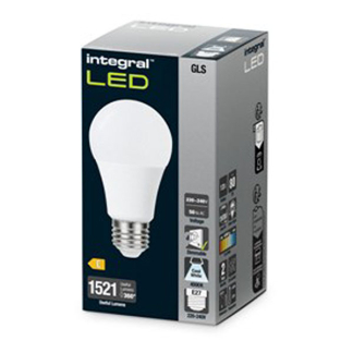 Integral Led lamp E27 | Peer | Integral (13W, 1521lm, 4000K, Dimbaar) ILGLSE27DE162 K170204036 - 2