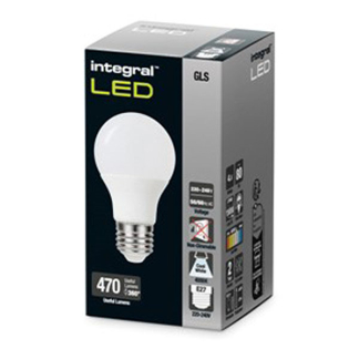 Integral Led lamp E27 | Peer | Integral (4W, 470lm, 4000K) ILGLSE27NE151 K170204025 - 2