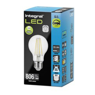 Integral Led lamp E27 | Peer | Integral (5.9W, 806lm, 4000K, Dimbaar) ILGLSE27DE135 K170203992 - 2