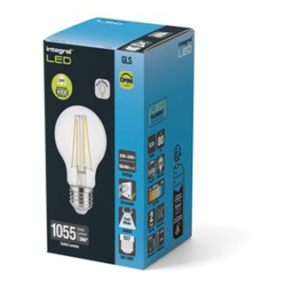 Integral Led lamp E27 | Peer | Integral (9.5W, 1055lm, 4000K, Dimbaar) ILGLSE27DE136 K170203993 - 2