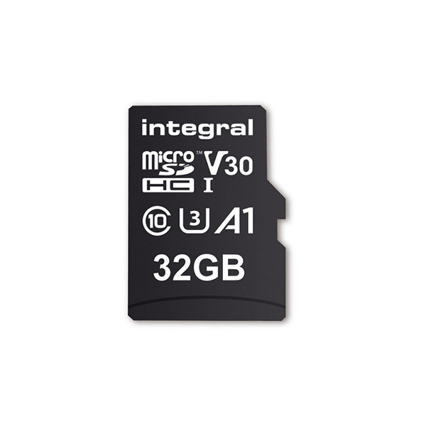 Integral Micro SDHC kaart met adapter | Integral | 32 GB (Class 10) INMSDH32G-100V30 K170302153 - 1