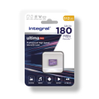 Integral Micro SDXC kaart met adapter | Integral | 512 GB (Class 10) INMSDX512G-180/150V30 K170302157 - 2