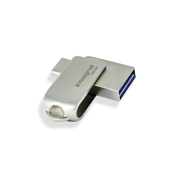 Integral USB stick | Integral | 32 GB (USB A en USB C, USB 3.2, Metaal) INFD32GB360CDL3.0 K170302158 - 1