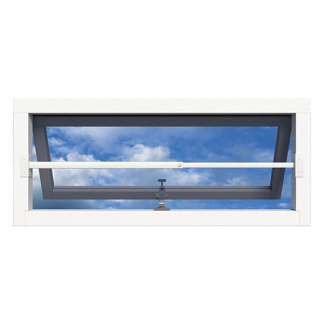 Intersteel Barrièrestang  | Secu | 60 – 110 cm (SKG**, PKVW, Binnen draaiend, Wit) 2010.356.011 K010809918 - 2