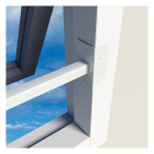 Intersteel Barrièrestang  | Secu | 60 – 110 cm (SKG**, PKVW, Binnen draaiend, Wit) 2010.356.011 K010809918 - 3