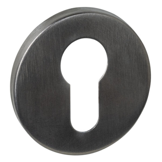 Intersteel Cilinderrozet | Intersteel (Rond, Antraciet) 1329102087 K010809965 - 1