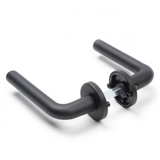 Intersteel Deurklink | Intersteel | Derby (Aluminium, Zwart) 0023.007302 K010809108 - 