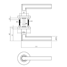 Intersteel Deurklink | Intersteel | Finn (Aluminium, Zwart) 0023.010502 K010809113 - 4