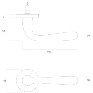 Intersteel Deurklink | Intersteel | Jupiter (Messing) 0013.019502 K010809528 - 