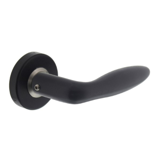 Intersteel Deurklink | Intersteel | Jupiter (RVS, Zwart) 0023.058702 K010808006 - 2