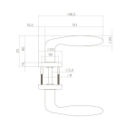 Intersteel Deurklink | Intersteel | Jupiter (RVS, Zwart) 0023.058702 K010808006 - 4