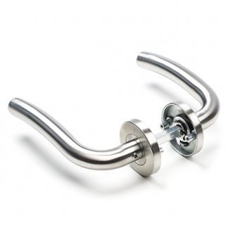 Intersteel Deurklink | Intersteel | Lisa (RVS, Geborsteld) 0035.127502 K010809148 - 1
