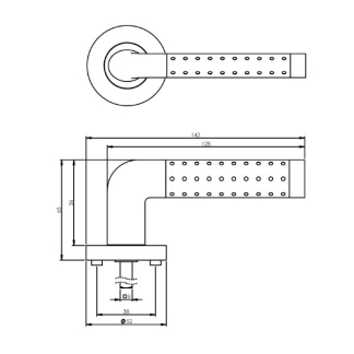 Intersteel Deurklink | Intersteel | Marion (Zamak, Chroom) 0016.168402 K010809555 - 