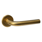 Intersteel Deurklink | Intersteel | Q02 (Rond rozet, Messing) 1314102202 K010809972 - 1