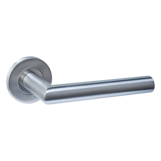 Intersteel Deurklink | Intersteel | Q 01 (Rond rozet, RVS) 1335102102 K010809986 - 1