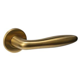 Intersteel Deurklink | Intersteel | Q 03 (Rond rozet, Messing) 1314102302 K010809973 - 1