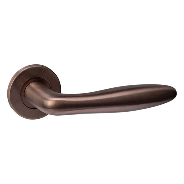 Intersteel Deurklink | Intersteel | Q 03 (Rond rozet, RVS, Brons) 1343102302 K010809993 - 1