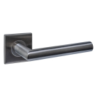 Intersteel Deurklink | Intersteel | Q 04 (Vierkant rozet, RVS, Antraciet) 1329103402 K010809984 - 1