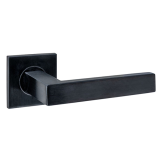 Intersteel Deurklink | Intersteel | Q 05 (Vierkant rozet, RVS, Zwart) 1323103502 K010809980 - 1
