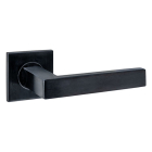 Intersteel Deurklink | Intersteel | Q 05 (Vierkant rozet, RVS, Zwart) 1323103502 K010809980 - 1