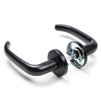 Intersteel Deurklink | Intersteel | Sabel (Aluminium, Zwart) 0023.010102 K010809109 - 1