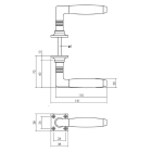 Intersteel Deurklink | Intersteel | Ton (Zamak, Nikkel) 0019.023702 K010809172 - 3