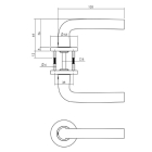 Intersteel Deurklink | Intersteel | Vivian (Aluminium, Zwart) 0023.010402 K010809112 - 4