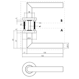 Intersteel Deurklink | Intersteel (RVS) 0035.127202 K010809145 - 