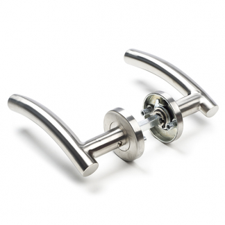 Intersteel Deurklink | Intersteel (RVS, Geborsteld) 0035.127402 K010809147 - 1