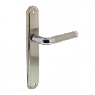 Intersteel Deurklink met blindschild | Intersteel | Agatha (Zamak, Chroom) 0016.168311 K010809549 - 1