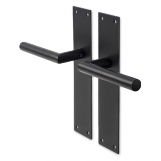 Intersteel Deurklink met blindschild | Intersteel | Jura (RVS, Zwart) 0023.058311 K010808080 - 1