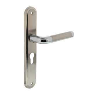 Intersteel Deurklink met cilinderschild | Intersteel | Agatha | 55 mm (Zamak, Chroom) 0016.168329 K010809552 - 1