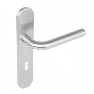 Intersteel Deurklink met sleutelschild | Intersteel | 72 mm (RVS) 0035.129626 K010809621 - 1