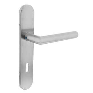 Intersteel Deurklink met sleutelschild | Intersteel | 72 mm (RVS) 0035.129726 K010809627 - 1
