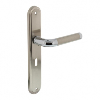 Intersteel Deurklink met sleutelschild | Intersteel | Agatha | 56 mm (Zamak, Chroom) 0016.168324 K010809550 - 1