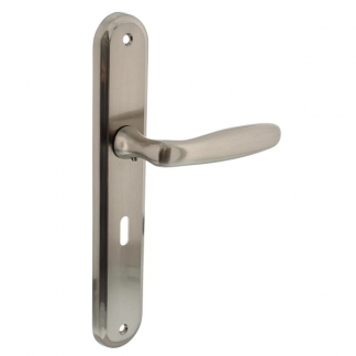 Intersteel Deurklink met sleutelschild | Intersteel | Bjorn | 56 mm (Zamak, Nikkel) 0019.169224 K010809588 - 1
