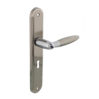 Intersteel Deurklink met sleutelschild | Intersteel | Elen | 56 mm (Zamak, Chroom) 0016.168224 K010809545 - 1
