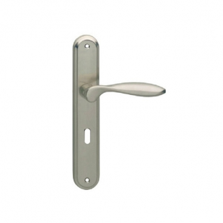Intersteel Deurklink met sleutelschild | Intersteel | George | 56 mm  (Zamak, Mat nikkel) 0019.169524 K010809592 - 1