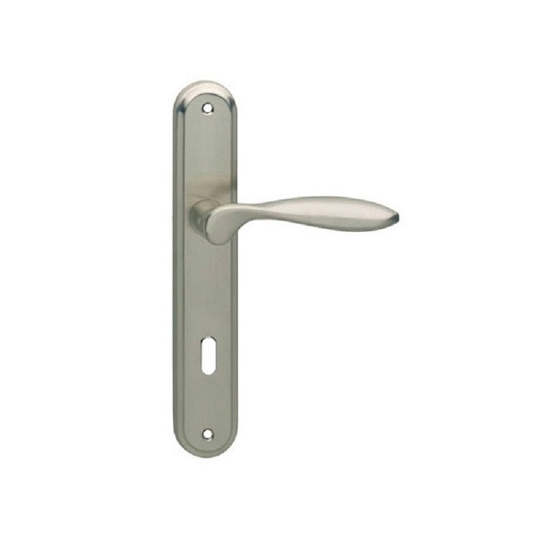 Intersteel Deurklink met sleutelschild | Intersteel | George | 72 mm (Zamak, Mat nikkel) 0019.169526 K010809593 - 1