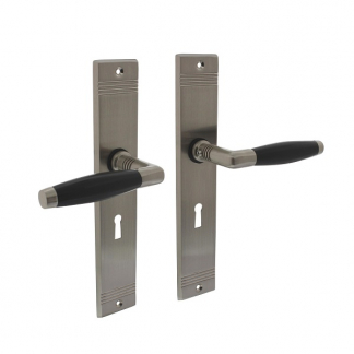 Intersteel Deurklink met sleutelschild | Intersteel | Ton | 56 mm (Zamak, Nikkel) 0019.023824 K010809585 - 1