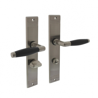 Intersteel Deurklink met wc-sluitingschild | Intersteel | Ton (Zamak, Nikkel) 0019.023865 K010809586 - 1
