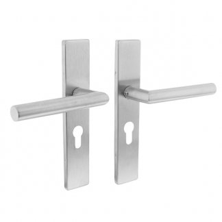 Intersteel Deurkruk met cilinderschild | Intersteel | 55 mm (RVS) 0035.130729 K010809635 - 1