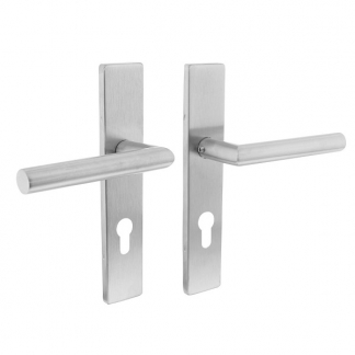Intersteel Deurkruk met cilinderschild | Intersteel | 72 mm (RVS) 0035.130736 K010809636 - 1